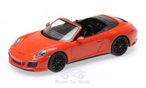 Diecast model cars Porsche 991 GTS 1/43 Minichamps 911 (.2) Carrera 4 GTS Cabriolet orange 2017 Porsche 991 GTS 1/43 Minichamps 911 (.2) Carrera 4 GTS Cabriolet orange 2017 diecast model cars