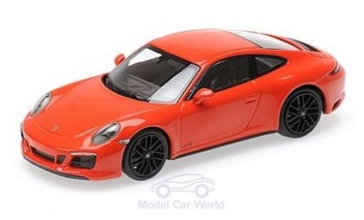 Diecast model cars Porsche 991 GTS 1/43 Minichamps 911 (.2) Carrera 4 GTS orange 2017 Porsche 991 GTS 1/43 Minichamps 911 (.2) Carrera 4 GTS orange 2017 diecast model cars