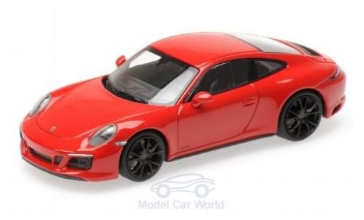 Diecast model cars Porsche 991 GTS 1/43 Minichamps 911 (.2) Carrera 4 GTS red 2017 Porsche 991 GTS 1/43 Minichamps 911 (.2) Carrera 4 GTS red 2017 diecast model cars
