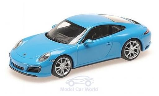 Diecast model cars Porsche 991 4S 1/43 Minichamps 911 (.2) Carrera 4S blue 2016 Porsche 991 4S 1/43 Minichamps 911 (.2) Carrera 4S blue 2016 diecast model cars