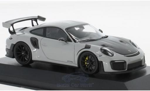 Diecast model cars Porsche 991 GT2 RS 1/43 Minichamps 911 (.2) GT2 RS grey/black 2018 Porsche 991 GT2 RS 1/43 Minichamps 911 (.2) GT2 RS grey/black 2018 diecast model cars