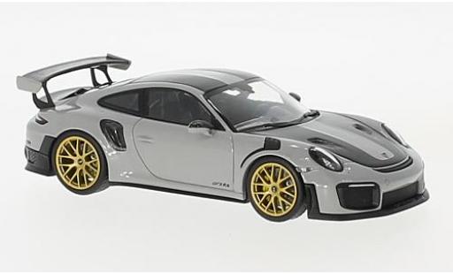 Diecast model cars Porsche 991 GT2 RS 1/43 Minichamps 911 (.2) GT2RS grey/carbon 2018 Weissachpaket Porsche 991 GT2 RS 1/43 Minichamps 911 (.2) GT2RS grey/carbon 2018 Weissachpaket diecast model cars