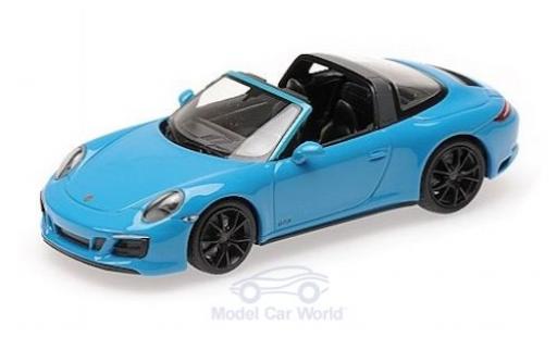 Diecast model cars Porsche 991 Targa 1/43 Minichamps 911 (.2) Targa 4 GTS blue 2016 Porsche 991 Targa 1/43 Minichamps 911 (.2) Targa 4 GTS blue 2016 diecast model cars