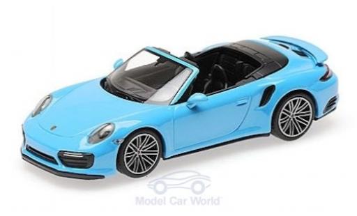 Diecast model cars Porsche 991 Turbo S 1/43 Minichamps 911 (.2) Turbo S Cabriolet blue 2016 Porsche 991 Turbo S 1/43 Minichamps 911 (.2) Turbo S Cabriolet blue 2016 diecast model cars