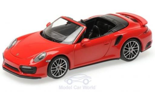 Diecast model cars Porsche 991 Turbo S 1/43 Minichamps 911 (.2) Turbo S Cabriolet red 2016 Porsche 991 Turbo S 1/43 Minichamps 911 (.2) Turbo S Cabriolet red 2016 diecast model cars
