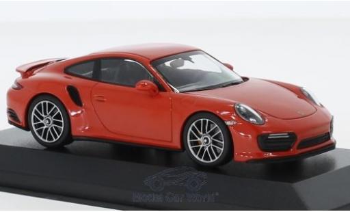 Diecast model cars Porsche 991 Turbo S 1/43 Minichamps 911 (.2) Turbo S orange 2017 Porsche 991 Turbo S 1/43 Minichamps 911 (.2) Turbo S orange 2017 diecast model cars