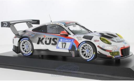 Porsche 991 GT3 R 1/18 Minichamps 911 () GT3 R No.17 Kues Team 75 Bernhard 24h Nürburgring 2018 M.Christensen/M.Cairoli/A.Lotterer/J.Bergmeister diecast model cars