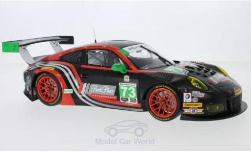 Porsche 991 GT3 R 1/18 Minichamps 911 () GT3 R No.73 Park Place Motorsport 24h Daytona 2017 P.Lindsey/J.Bergmeister/J.McMurray/N.Siedler diecast model cars