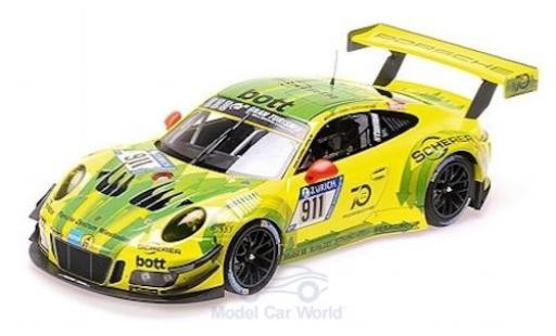 Porsche 991 GT3 R 1/18 Minichamps 911 () GT3 R No.911 Manthey Racing 24h Nürburgring 2018 K.Estre/R.Dumas/L.Vanthoor/E.Bamber diecast model cars