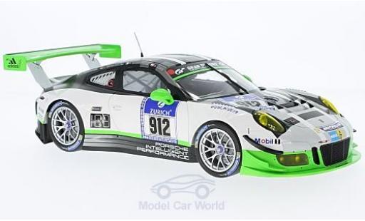 Porsche 991 GT3 R 1/18 Minichamps 911 () GT3 R No.912 24h Nürburgring 2016 M.Christensen/J.Bergmeister/F.Makowiecki/R.Lietz diecast model cars