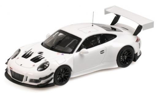Diecast model cars Porsche 991 GT3 R 1/43 Minichamps 911 () GT3 R white 2018 Plain Body Version Porsche 991 GT3 R 1/43 Minichamps 911 () GT3 R white 2018 Plain Body Version diecast model cars