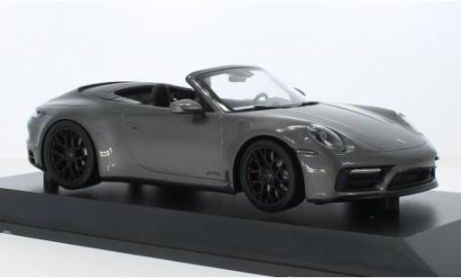 Diecast model cars Porsche 992 GTS 1/18 Minichamps 911  Carrera 4 Cabriolet metallise grau 2020 1:18 Porsche 992 GTS 1/18 Minichamps 911  Carrera 4 Cabriolet metallise grau 2020 1:18 diecast model cars