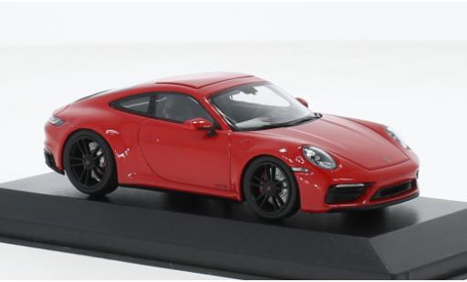 Porsche 992 GTS 1/43 Minichamps 911  Carrera 4 rot 2019 1:43 diecast model cars