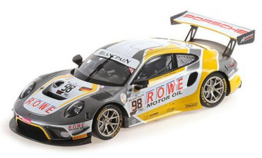 Diecast model cars Porsche 992 GT3 R 1/18 Minichamps 911 GT3 R (991.2) No.98 ROWE Racing 24h Spa 2019 R.Dumas/M.Jaminet/S.Müller Porsche 992 GT3 R 1/18 Minichamps 911 GT3 R (991.2) No.98 ROWE Racing 24h Spa 2019 R.Dumas/M.Jaminet/S.Müller diecast model cars