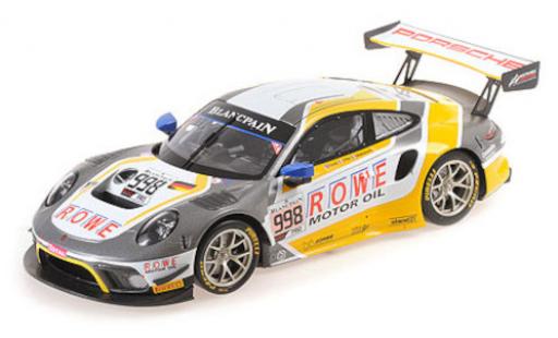 Diecast model cars Porsche 992 GT3 R 1/18 Minichamps 911 GT3 R (991.2) No.998 ROWE Racing 24h Spa 2019 F.Makowiecki/P.Pilet/N.Tandy Porsche 992 GT3 R 1/18 Minichamps 911 GT3 R (991.2) No.998 ROWE Racing 24h Spa 2019 F.Makowiecki/P.Pilet/N.Tandy diecast model cars