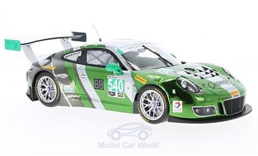 Porsche 991 GT3 R 1/18 Minichamps 911 GT3 R No.540 Black Swan Racing 24h Daytona 2016 P.Long/A.Pilgrim/N.Catsburg/T.Pappas diecast model cars