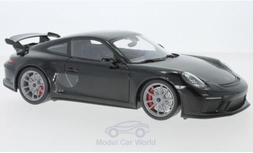 Diecast model cars Porsche 991 GT3 1/18 Minichamps 911 GT3 black 2017 Porsche 991 GT3 1/18 Minichamps 911 GT3 black 2017 diecast model cars