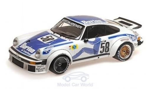 Diecast model cars Porsche 934 1977 1/12 Minichamps No.58 -Kremer Racing Burton Le Mans 24h Le Mans 1977 B.Wollek/P.Gurdjian/Steve Porsche 934 1977 1/12 Minichamps No.58 -Kremer Racing Burton Le Mans 24h Le Mans 1977 B.Wollek/P.Gurdjian/Steve diecast model cars