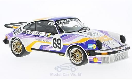Diecast model cars Porsche 934 1976 1/18 Minichamps No.69 Schiller Racing Team 24h Le Mans 1976 C.Haldi/F.Vetsch Porsche 934 1976 1/18 Minichamps No.69 Schiller Racing Team 24h Le Mans 1976 C.Haldi/F.Vetsch diecast model cars