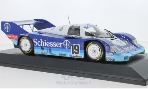 Diecast model cars Porsche 956 1985 1/18 Minichamps K No.19 Brun Racing Schiesser 1000 Km Hockenheim 1985 S.Bellof/T.Boutsen Porsche 956 1985 1/18 Minichamps K No.19 Brun Racing Schiesser 1000 Km Hockenheim 1985 S.Bellof/T.Boutsen diecast model cars