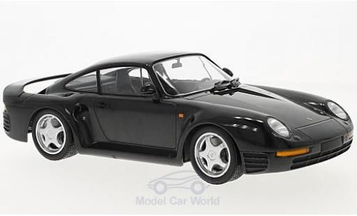 Diecast model cars Porsche 959 1987 1/18 Minichamps metallic grey 1987 Porsche 959 1987 1/18 Minichamps metallic grey 1987 diecast model cars