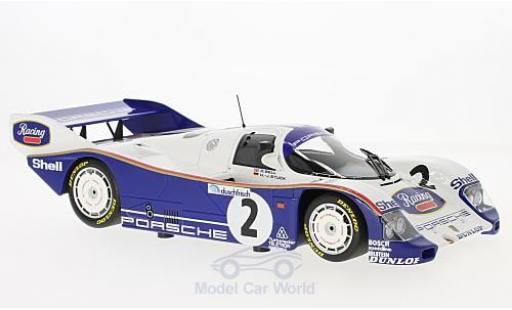 Diecast model cars Porsche 962 1985 1/18 Minichamps C No.2 AG 1000 Km Hockenheim 1985 H-J.Stuck/D.Bell Porsche 962 1985 1/18 Minichamps C No.2 AG 1000 Km Hockenheim 1985 H-J.Stuck/D.Bell diecast model cars
