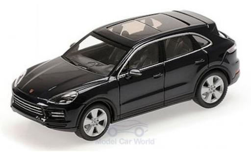 Diecast model cars Porsche Cayenne 1/43 Minichamps metallic blue 2017 Porsche Cayenne 1/43 Minichamps metallic blue 2017 diecast model cars