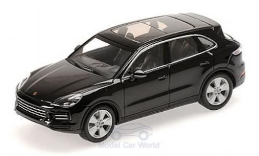 Diecast model cars Porsche Cayenne 1/43 Minichamps metallic black 2017 Porsche Cayenne 1/43 Minichamps metallic black 2017 diecast model cars