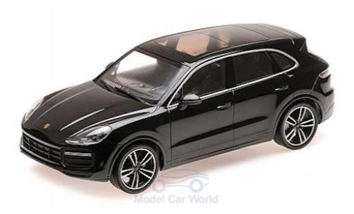 Diecast model cars Porsche Cayenne Turbo S 1/18 Minichamps Turbo S black 2017 Porsche Cayenne Turbo S 1/18 Minichamps Turbo S black 2017 diecast model cars