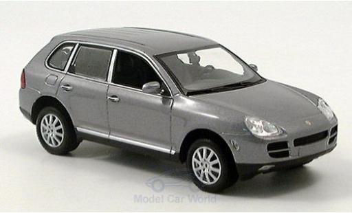 Diecast model cars Porsche Cayenne 1/43 Minichamps V6 metallic grey 2003 Porsche Cayenne 1/43 Minichamps V6 metallic grey 2003 diecast model cars