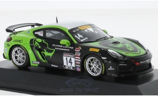 Diecast model cars Porsche Cayman GT4 Clubsport 1/43 Minichamps GT4 Clubsport MR No.14 Flying Lizard Motorsports Pirelli World Challenge 2017 N.Stacy Porsche Cayman GT4 Clubsport 1/43 Minichamps GT4 Clubsport MR No.14 Flying Lizard Motorsports Pirelli World Challenge 2017 N.Stacy diecast model cars