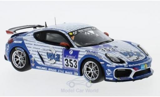 Diecast model cars Porsche Cayman GT4 Clubsport 1/43 Minichamps GT4 Clubsport No.353 Mathol Racing e.V 24h Nürburgring 2016 M.Keilwerth/V.Wawer/R.Thomsen/W.Assmann Porsche Cayman GT4 Clubsport 1/43 Minichamps GT4 Clubsport No.353 Mathol Racing e.V 24h Nürburgring 2016 M.Keilwerth/V.Wawer/R.Thomsen/W.Assmann diecast model cars