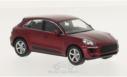 Diecast model cars Porsche Macan 1/43 Minichamps metallic red 2013 Porsche Macan 1/43 Minichamps metallic red 2013 diecast model cars