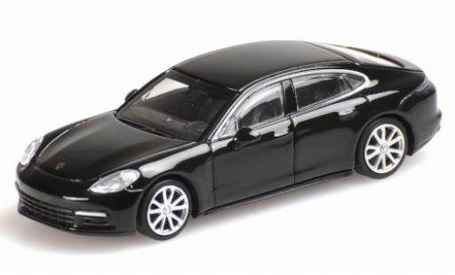 Porsche Panamera 4S 1/87 Minichamps 4S black 2015 diecast model cars