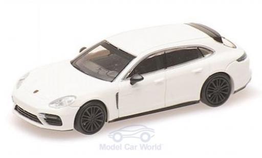 Porsche Panamera e-hybrid 1/87 Minichamps Turbo S E-Hybrid Sport Turismo white 2017 diecast model cars