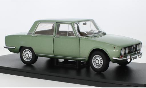 Diecast model cars Alfa Romeo 1750 1/18 Mitica Berlina metallise green 1968 Alfa Romeo 1750 1/18 Mitica Berlina metallise green 1968 diecast model cars