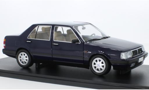 Diecast model cars Lancia Thema 1/18 Mitica 6V 1S blue foncé 1984 Lancia Thema 1/18 Mitica 6V 1S blue foncé 1984 diecast model cars
