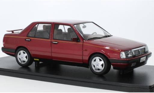 Diecast model cars Lancia Thema 1/18 Mitica 8.32 Ferrari 1S metallise red 1986 Lancia Thema 1/18 Mitica 8.32 Ferrari 1S metallise red 1986 diecast model cars