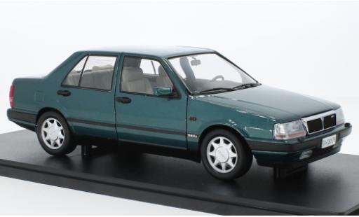 Diecast model cars Lancia Thema 1/18 Mitica Turbo 16V LX 2S metallise turquoise 1991 Lancia Thema 1/18 Mitica Turbo 16V LX 2S metallise turquoise 1991 diecast model cars