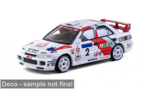 Mitsubishi Lancer 1/64 Tarmac Works EVO III Rally Hong Kong-Peking 1996 #2 C.Gilbert 1:64 diecast model cars