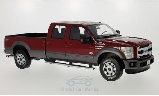 Diecast model cars Ford F-350 1/18 Model 777 King Ranch red 2016 Ford F-350 1/18 Model 777 King Ranch red 2016 diecast model cars