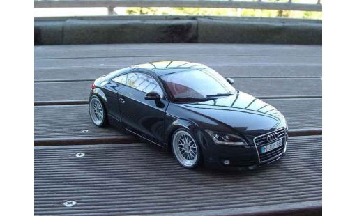 Audi TT coupe 1/18 Minichamps jantes bbs diecast model cars