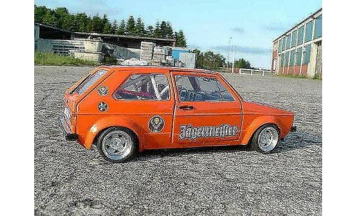 Volkswagen Golf GTI 1/18 Solido jagermeister diecast model cars