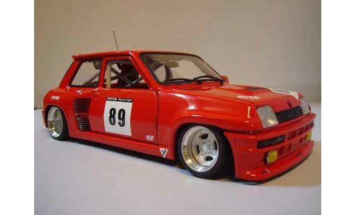 Renault 5 Turbo 1/18 Universal Hobbies 2 red rallye diecast model cars