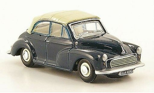 Morris Minor Base 1/76 Oxford blue/grey closed diecast model cars