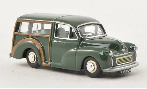 Morris Minor Traveller 1/76 Oxford green diecast model cars