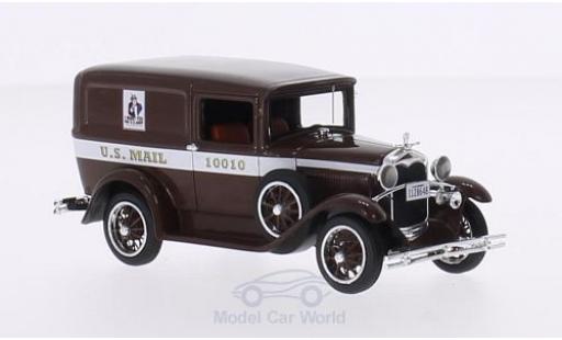 Diecast model cars Ford Model A 1/43 Motorhead Livery brown U.S.Mail 1931 Ford Model A 1/43 Motorhead Livery brown U.S.Mail 1931 diecast model cars