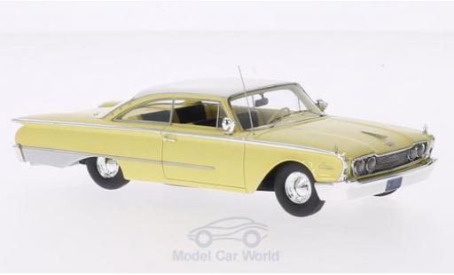 Diecast model cars Ford Starliner Galaxie 1/43 Motorhead yellow/white 1960 Ford Starliner Galaxie 1/43 Motorhead yellow/white 1960 diecast model cars