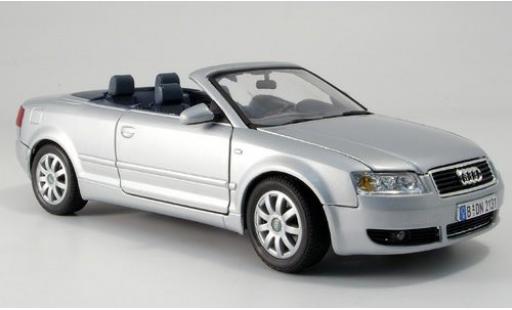 Diecast model cars Audi A4 1/18 Motormax Cabriolet grey sans Vitrine Audi A4 1/18 Motormax Cabriolet grey sans Vitrine diecast model cars
