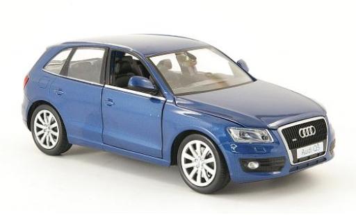 Diecast model cars Audi Q5 1/24 Motormax metallic blue Audi Q5 1/24 Motormax metallic blue diecast model cars